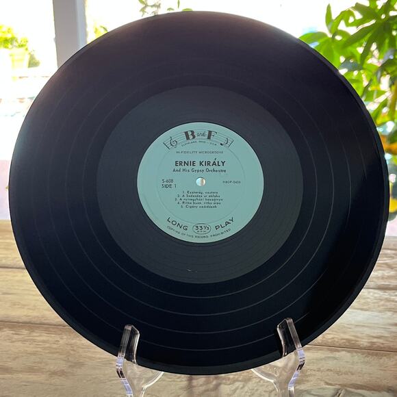 Ernie Király And His Gypsy Orchestra 20 Hungarian Dance Csárdás LP 1957 B&F S608 - Picture 4 of 7